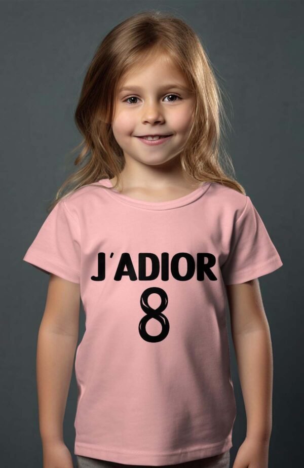 T-shirt Col Rond Fille - J'adior 8