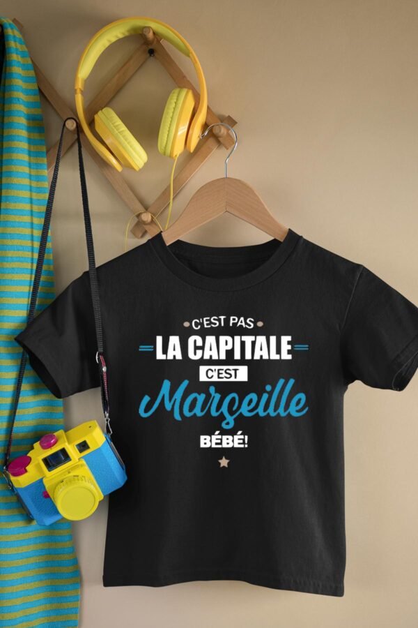 T-shirt Garçon en Gros | La capitale c'est Marseille