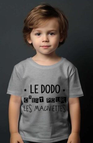 T-shirt Garçon en Gros | Le dodo c'est pour les mauviettes