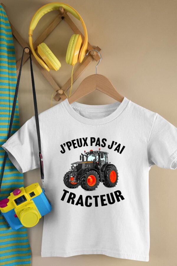 T-shirt Garçon en Gros | J'peux pas j'ai tracteur