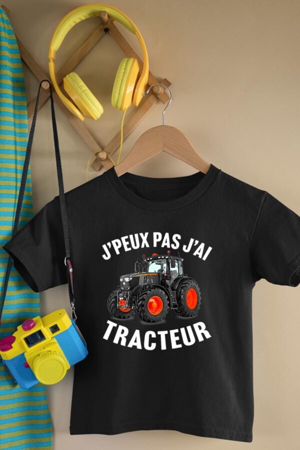 T-shirt Garçon en Gros | J'peux pas j'ai tracteur