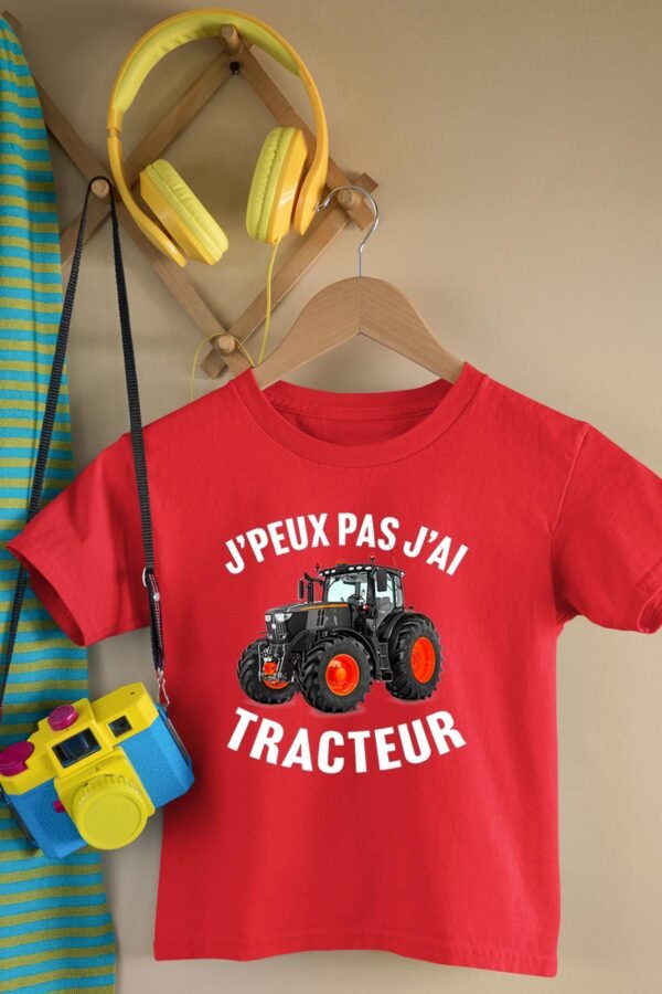 T-shirt Garçon en Gros | J'peux pas j'ai tracteur