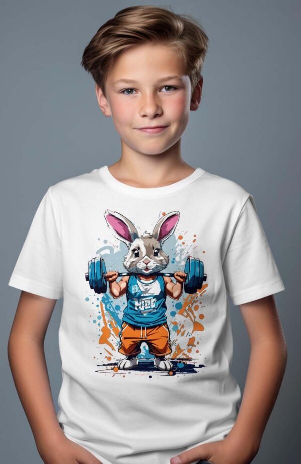 T-shirt Garçon en Gros | Rabbit muscu