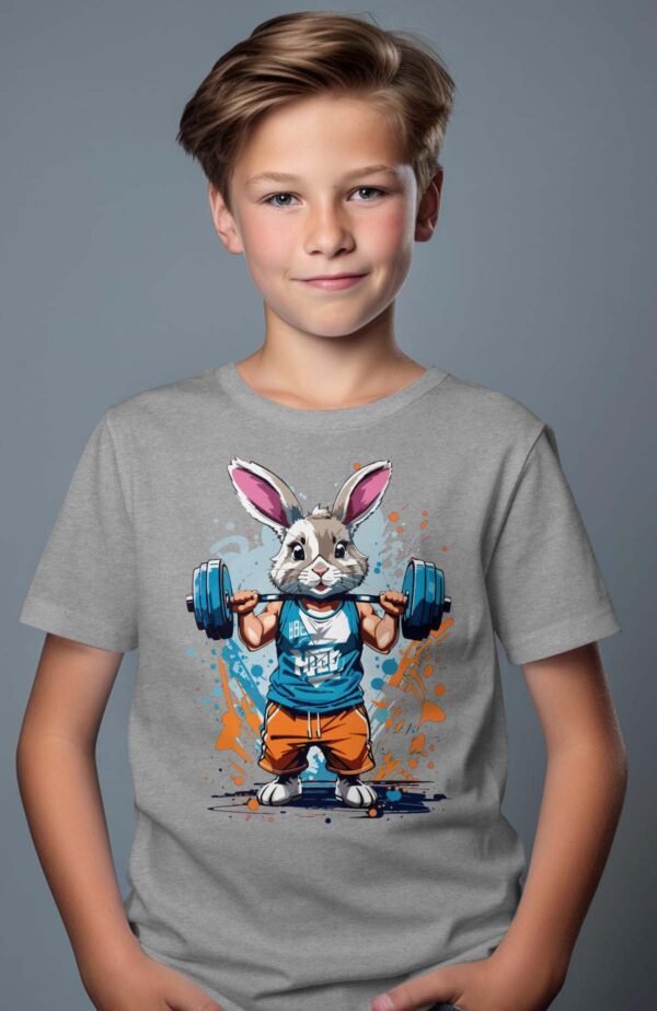 T-shirt Garçon en Gros | Rabbit muscu