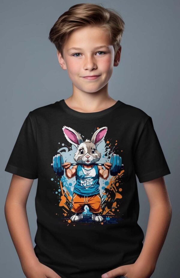 T-shirt Garçon en Gros | Rabbit muscu