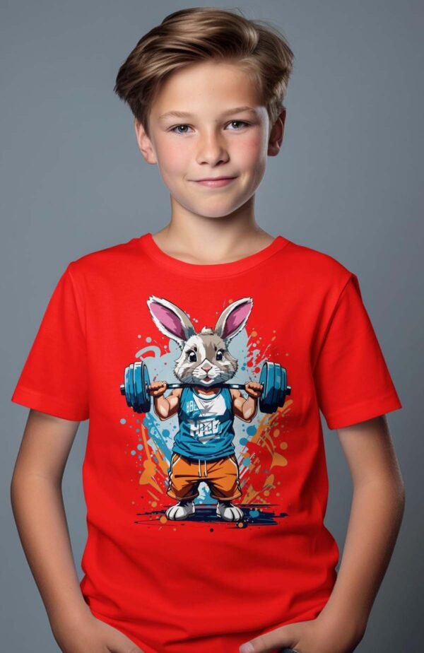 T-shirt Garçon en Gros | Rabbit muscu
