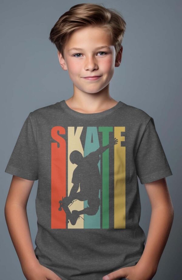 T-shirt Garçon en Gros | Skate color