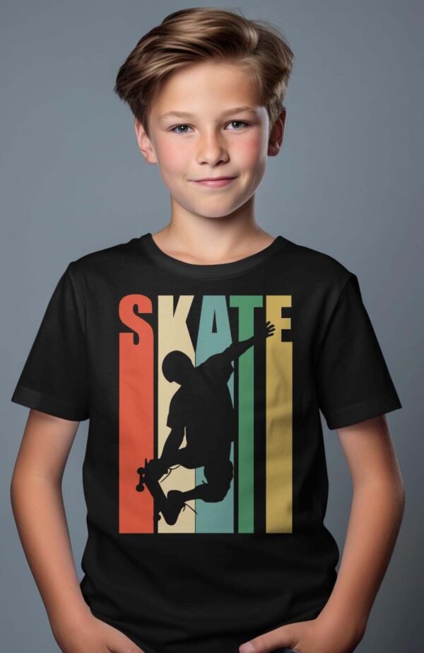 T-shirt Garçon en Gros | Skate color