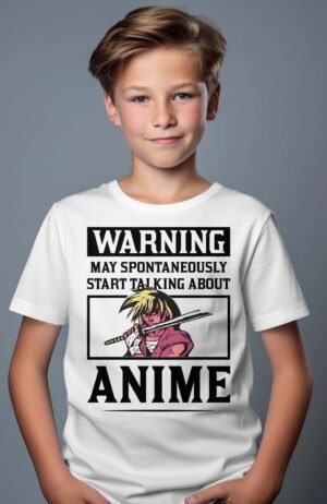 T-shirt Garçon en Gros | Warning anime