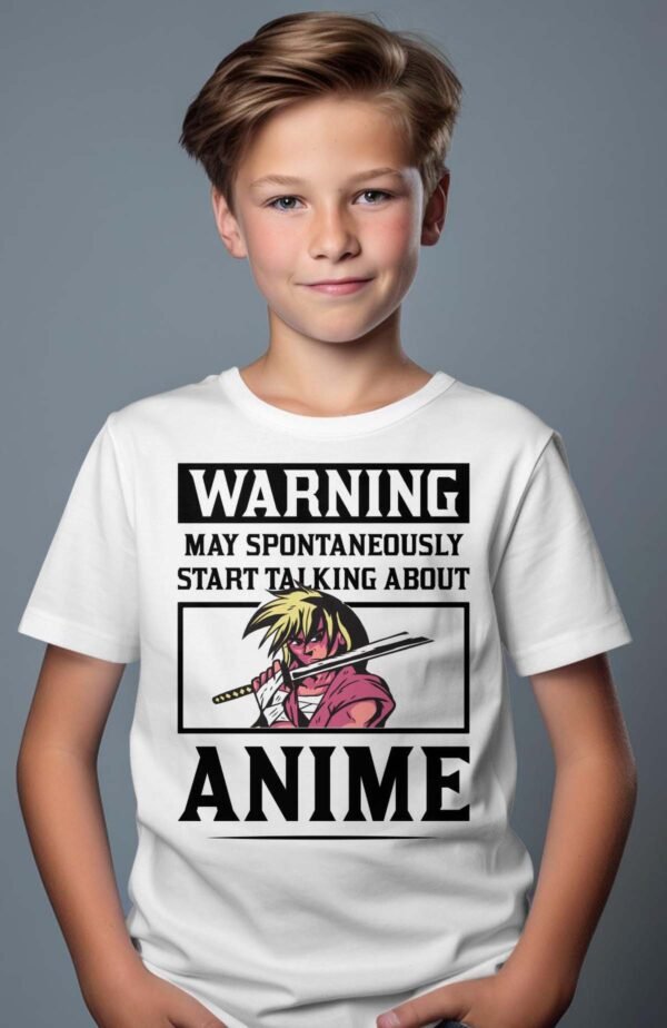 T-shirt Garçon en Gros | Warning anime