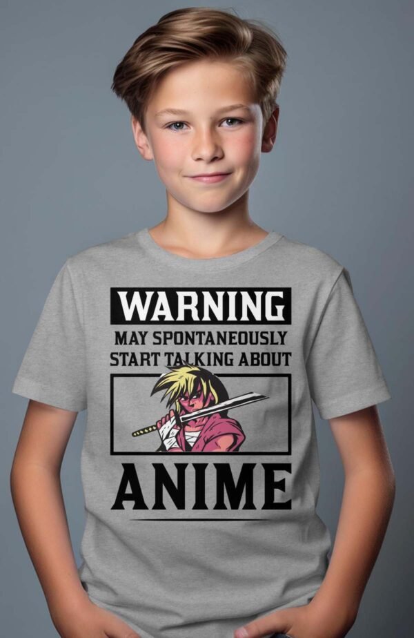 T-shirt Garçon en Gros | Warning anime