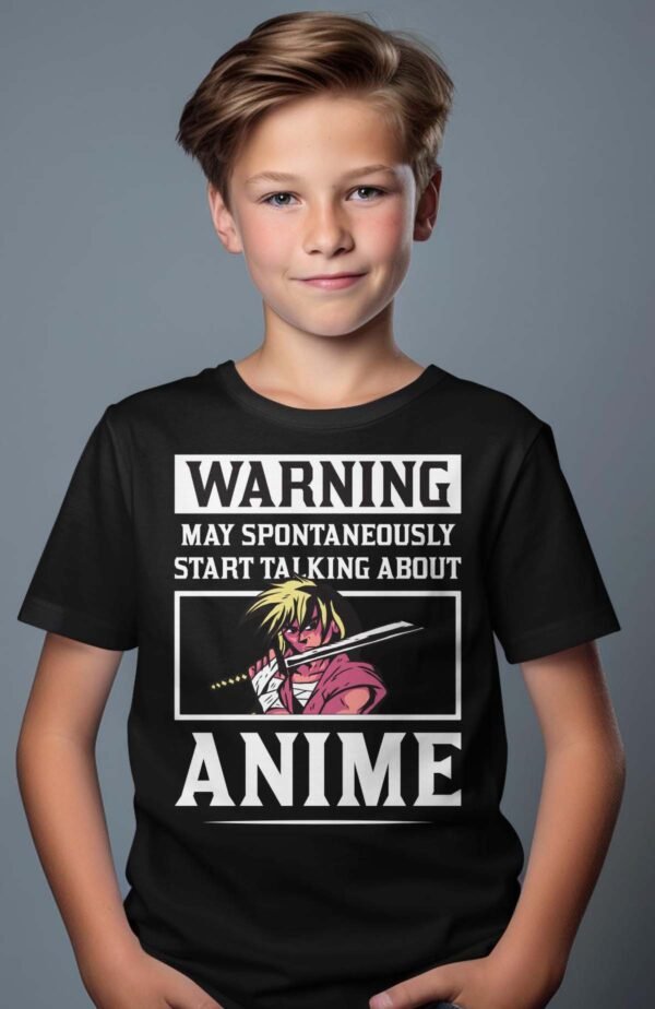 T-shirt Garçon en Gros | Warning anime