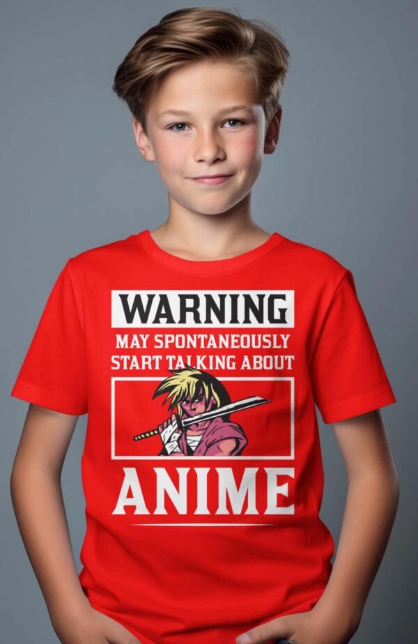 T-shirt Garçon en Gros | Warning anime