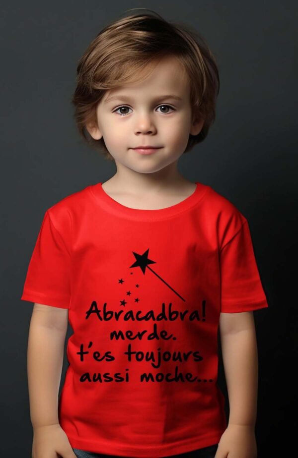 T-shirt Garçon en Gros | Abracadbra t'es toujours aussi moche