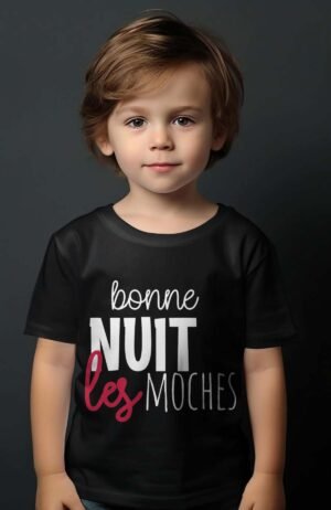 T-shirt Garçon en Gros | Bonne nuit les moches
