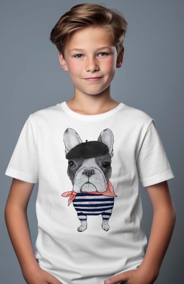 T-shirt Garçon en Gros | Chien Français