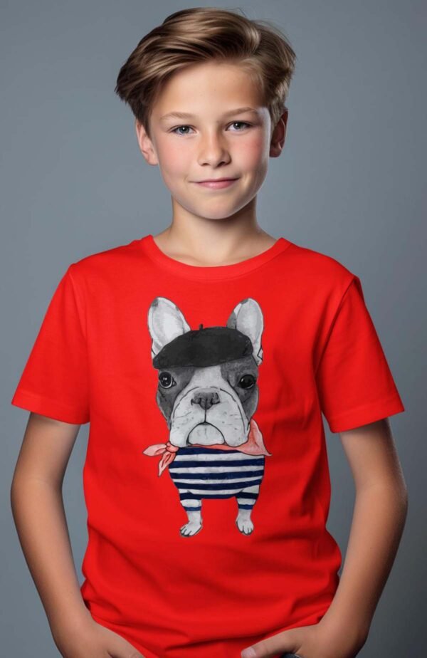T-shirt Garçon en Gros | Chien Français