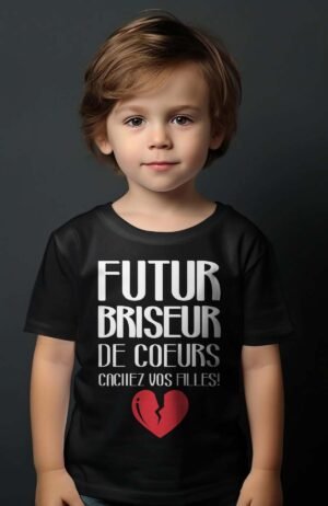 T-shirt Garçon en Gros | Futur briseur de coeurs