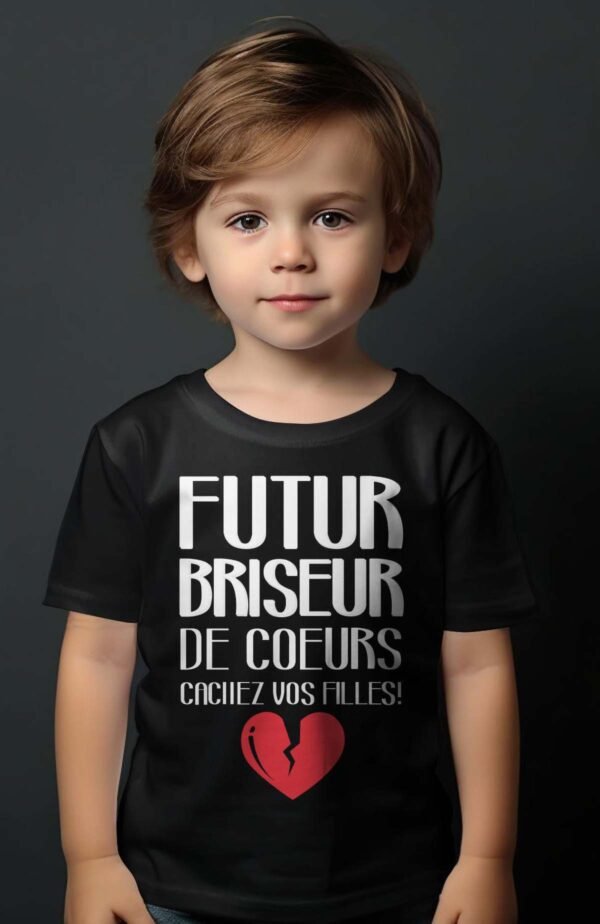 T-shirt Garçon en Gros | Futur briseur de coeurs