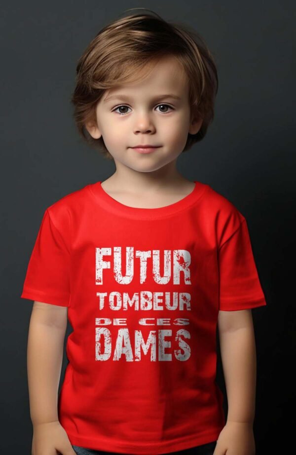 T-shirt Garçon en Gros | Futur tombeur de ces dames