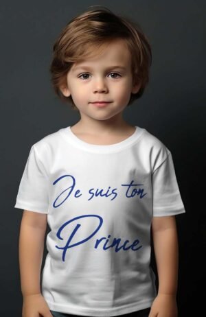 T-shirt Garçon en Gros | Je suis ton prince