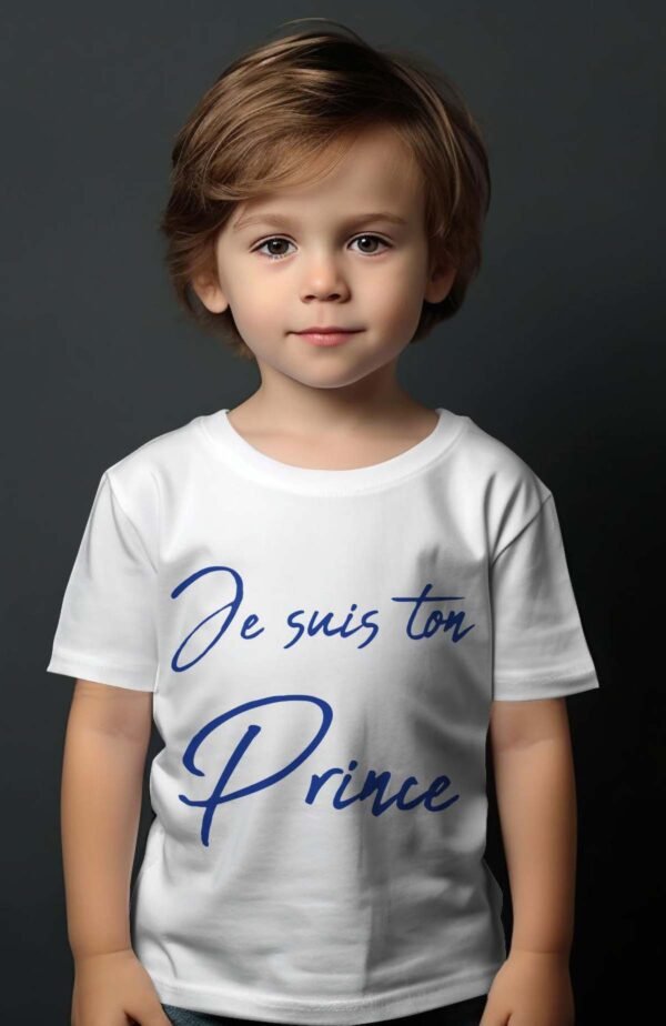 T-shirt Garçon en Gros | Je suis ton prince