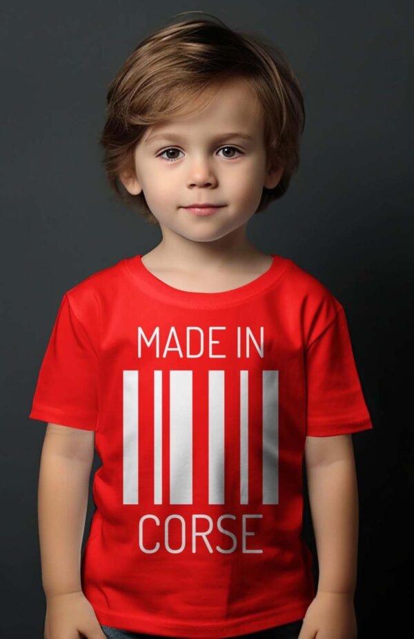 T-shirt Garçon en Gros | Made in Corse