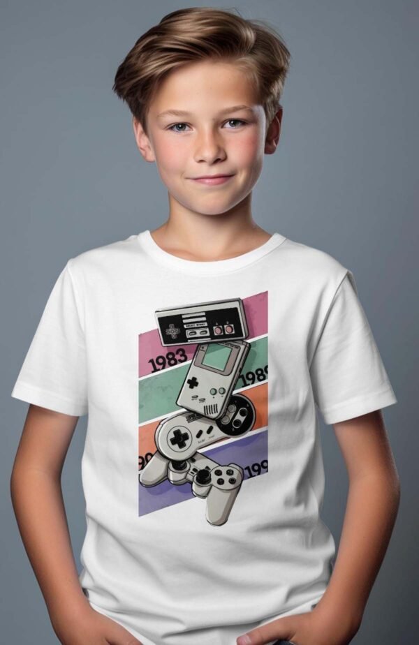 T-shirt Garçon en Gros | Manette nintendo