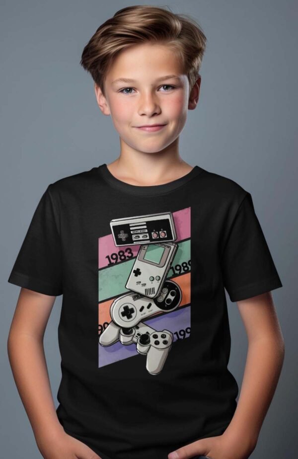 T-shirt Garçon en Gros | Manette nintendo
