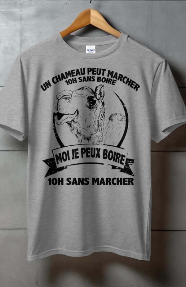 Moi je peux boire 10h sans marcher - Tshirt Homme