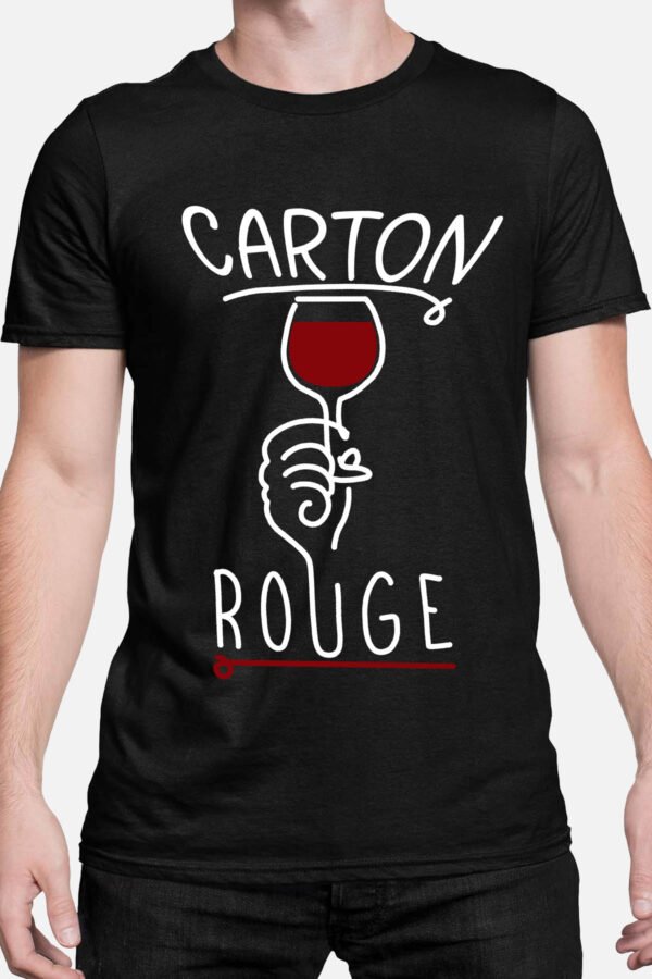 Carton rouge - Tshirt Homme
