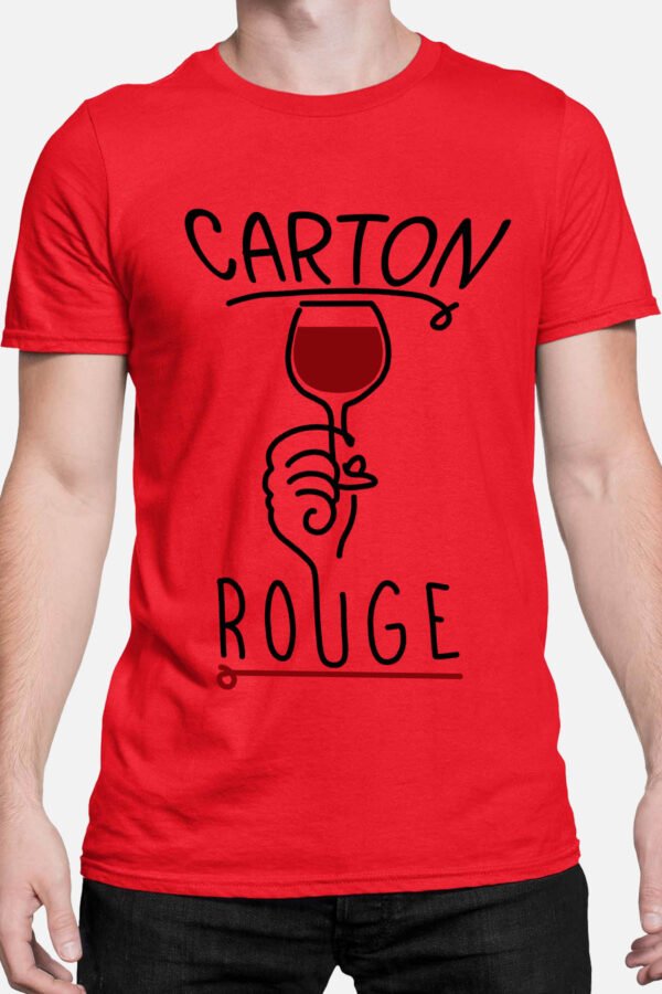 Carton rouge - Tshirt Homme