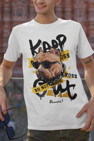 Keep out - Tshirt Homme