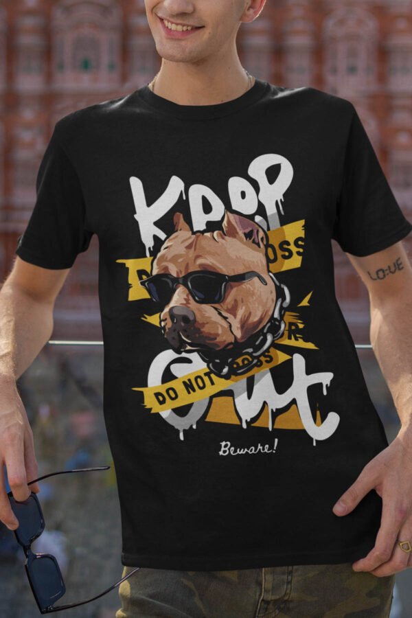 Keep out - Tshirt Homme
