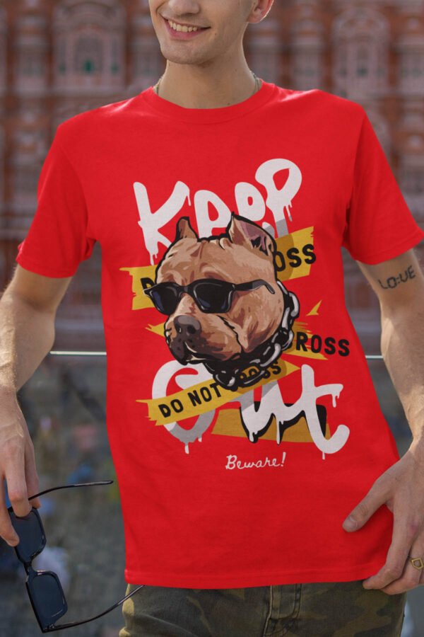 Keep out - Tshirt Homme
