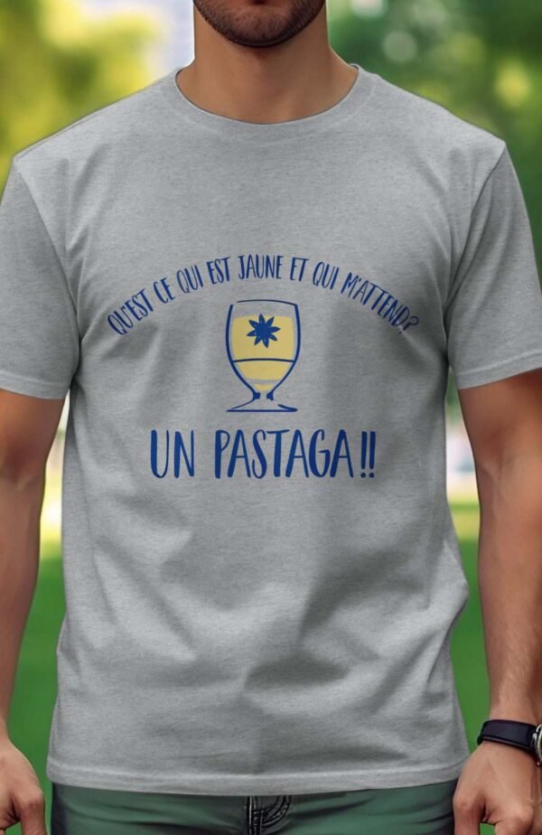 Qu'est ce qui est jaune et qui m'attend - Tshirt Homme