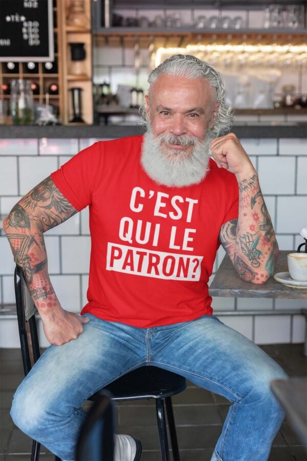 C'est qui le patron - Tshirt Homme