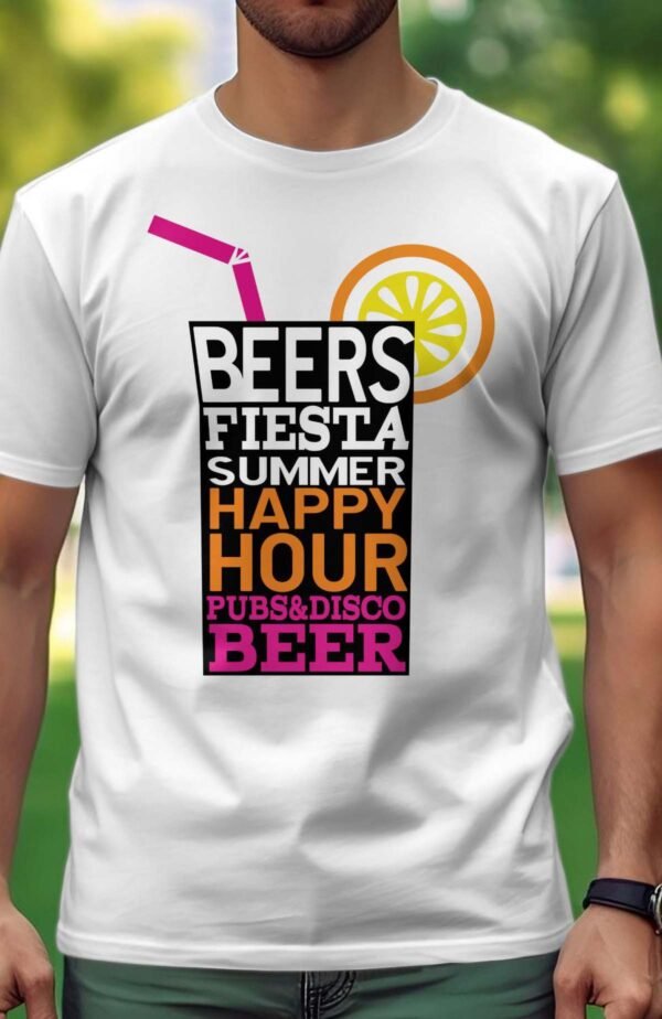 Beers fiesta summer - Tshirt Homme