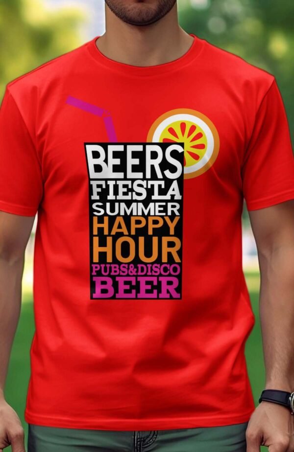 Beers fiesta summer - Tshirt Homme