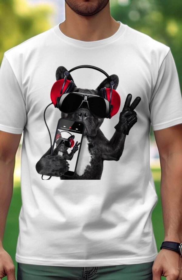 Bull dog iphone - Tshirt Homme