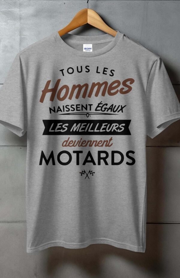 Tous les hommes naissent égaux marron - Tshirt Homme