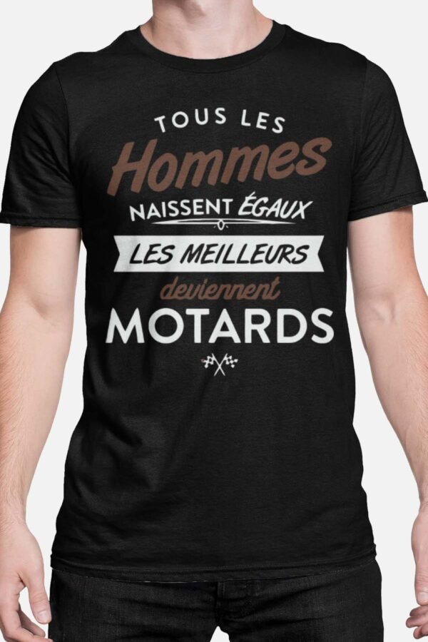Tous les hommes naissent égaux marron - Tshirt Homme