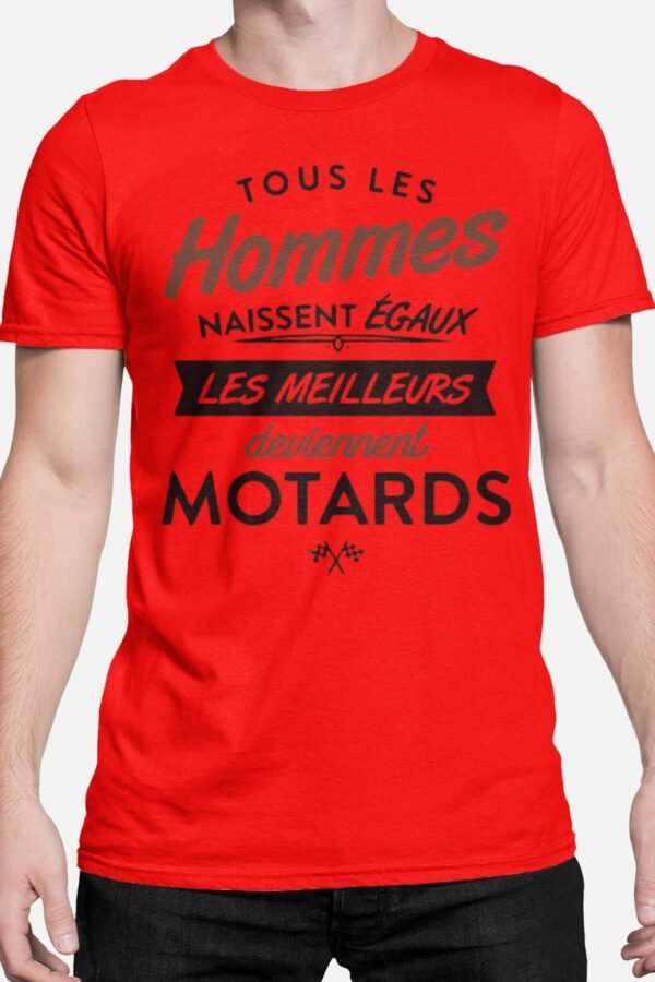 Tous les hommes naissent égaux marron - Tshirt Homme
