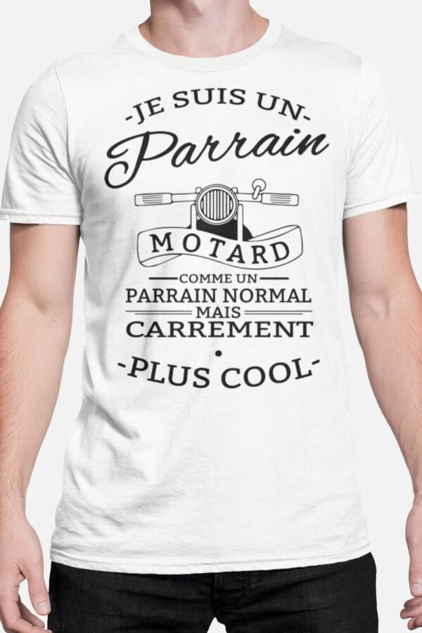 Je suis un parrain motard - Tshirt Homme