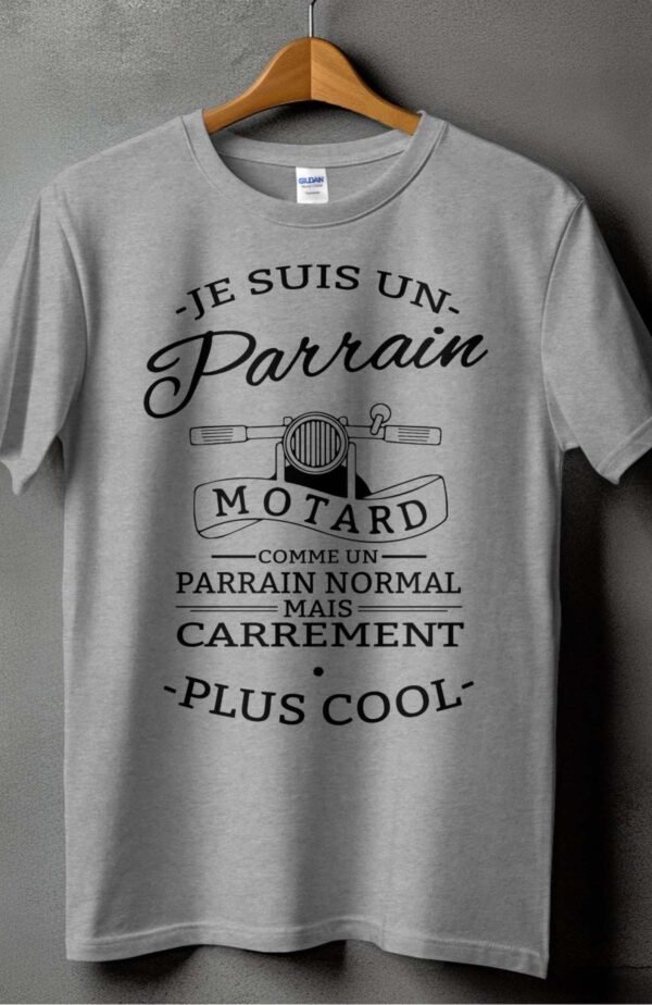 Je suis un parrain motard - Tshirt Homme