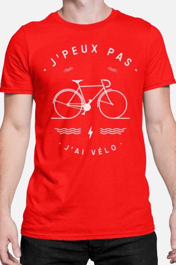 J'peux pas j'ai vélo - Tshirt Homme