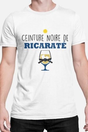 Ceinture noire de ricaraté - Tshirt Homme