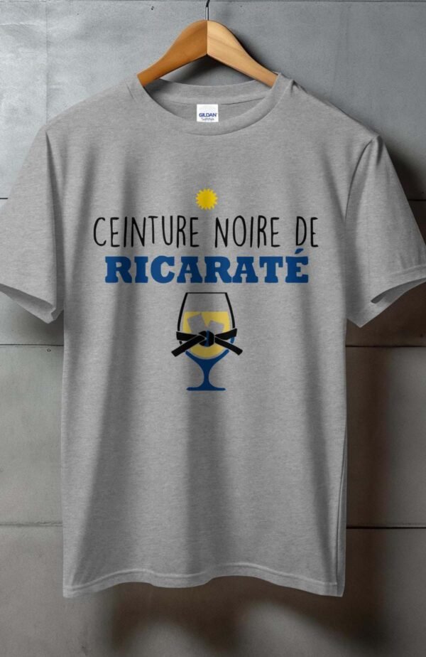 Ceinture noire de ricaraté - Tshirt Homme