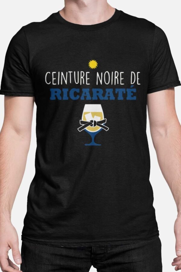 Ceinture noire de ricaraté - Tshirt Homme