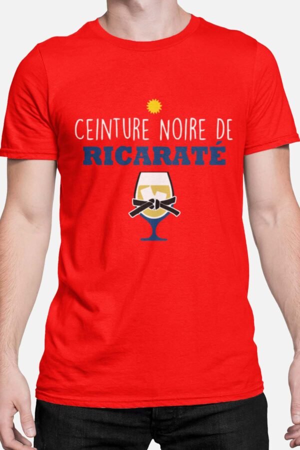 Ceinture noire de ricaraté - Tshirt Homme
